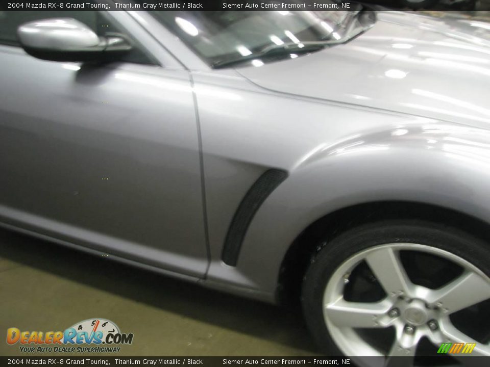 2004 Mazda RX-8 Grand Touring Titanium Gray Metallic / Black Photo #14
