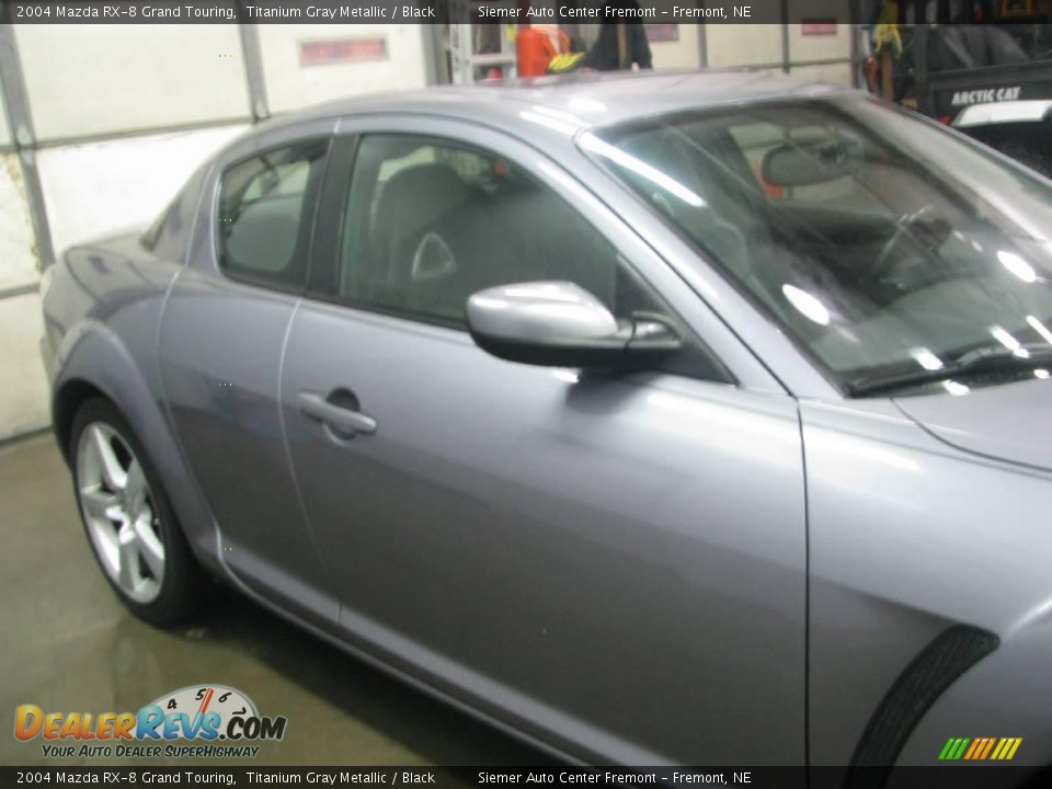 2004 Mazda RX-8 Grand Touring Titanium Gray Metallic / Black Photo #16