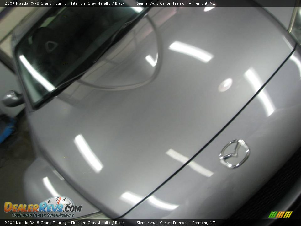 2004 Mazda RX-8 Grand Touring Titanium Gray Metallic / Black Photo #17