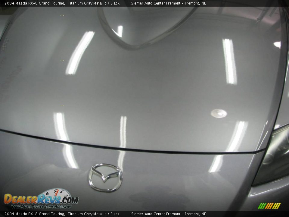 2004 Mazda RX-8 Grand Touring Titanium Gray Metallic / Black Photo #18