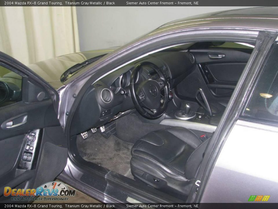 2004 Mazda RX-8 Grand Touring Titanium Gray Metallic / Black Photo #19