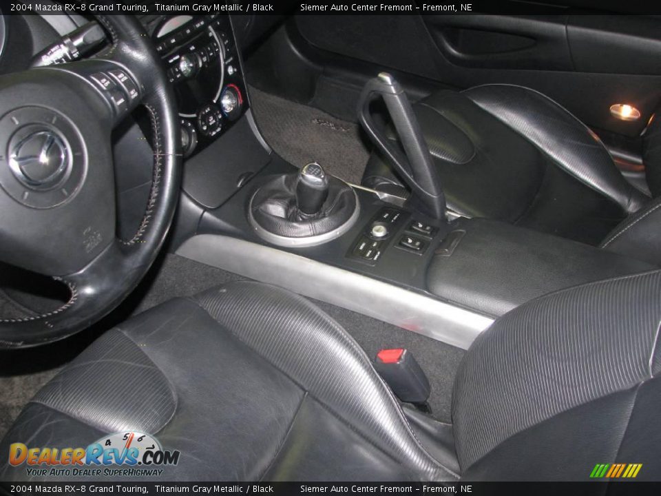 2004 Mazda RX-8 Grand Touring Titanium Gray Metallic / Black Photo #20