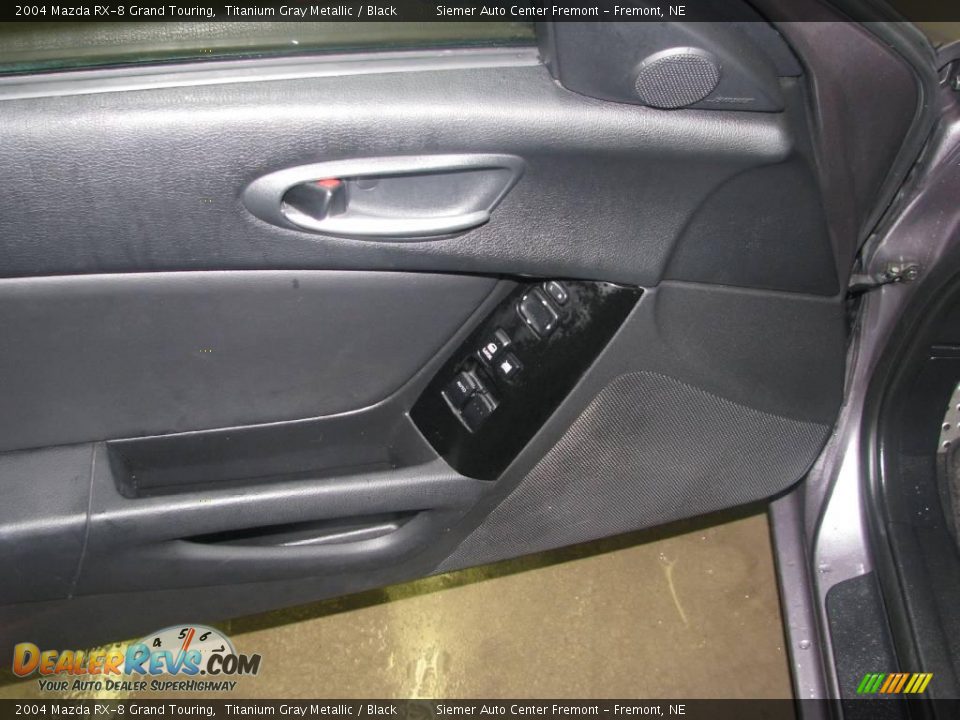 2004 Mazda RX-8 Grand Touring Titanium Gray Metallic / Black Photo #21