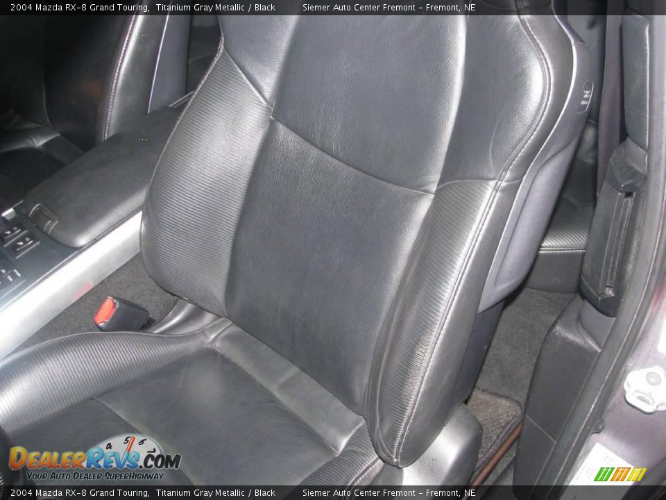 2004 Mazda RX-8 Grand Touring Titanium Gray Metallic / Black Photo #22