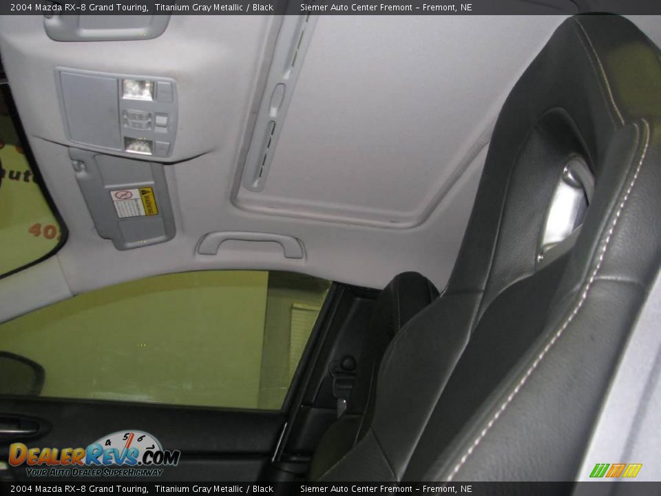 2004 Mazda RX-8 Grand Touring Titanium Gray Metallic / Black Photo #24