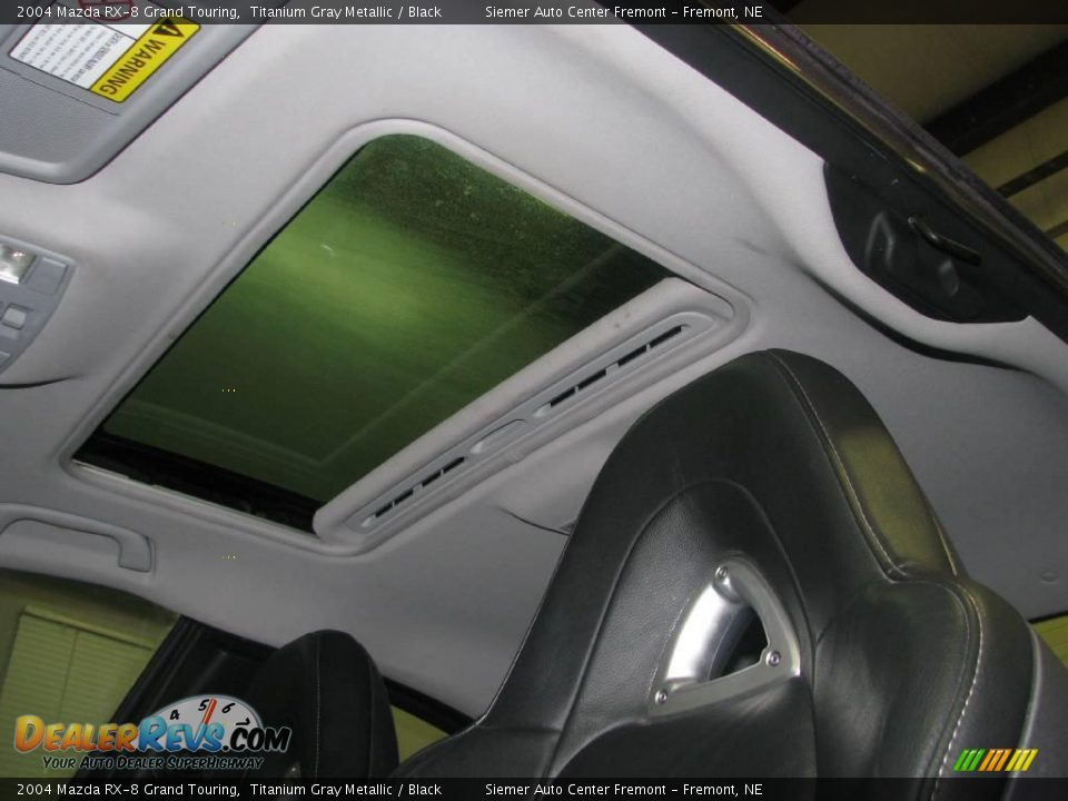 2004 Mazda RX-8 Grand Touring Titanium Gray Metallic / Black Photo #25