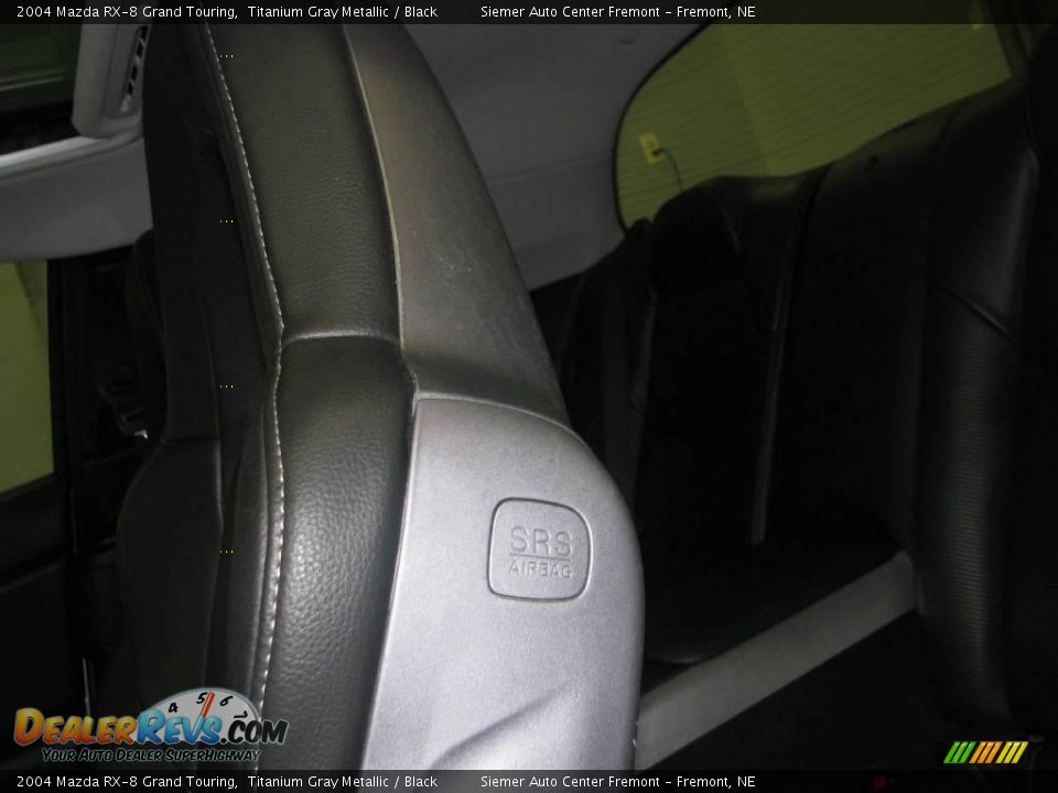 2004 Mazda RX-8 Grand Touring Titanium Gray Metallic / Black Photo #28