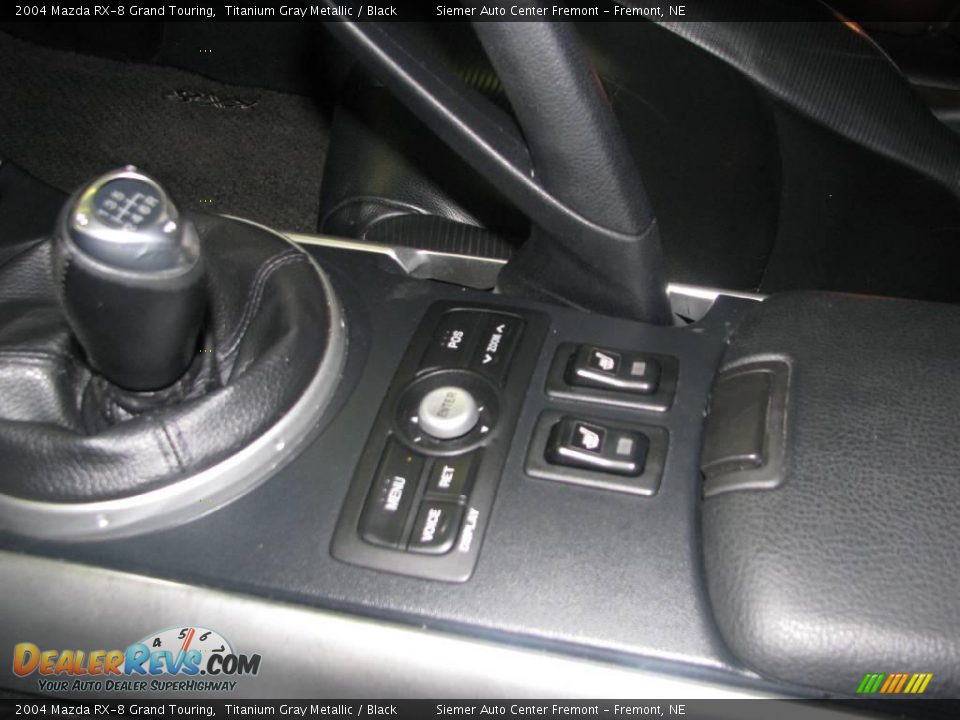 2004 Mazda RX-8 Grand Touring Titanium Gray Metallic / Black Photo #30