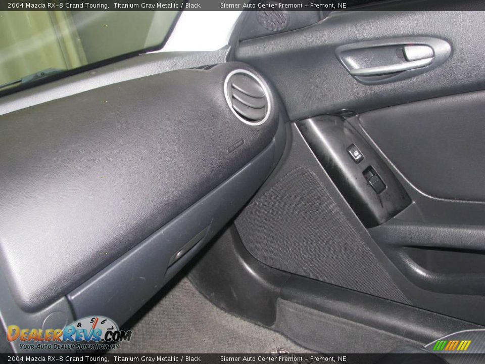 2004 Mazda RX-8 Grand Touring Titanium Gray Metallic / Black Photo #31