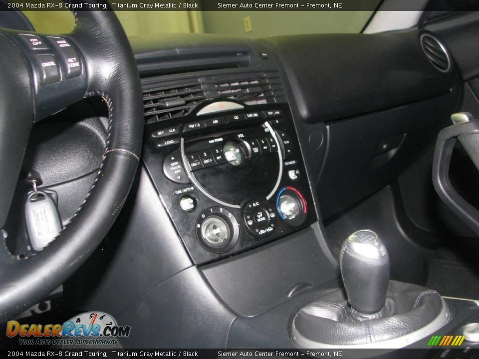 2004 Mazda RX-8 Grand Touring Titanium Gray Metallic / Black Photo #32