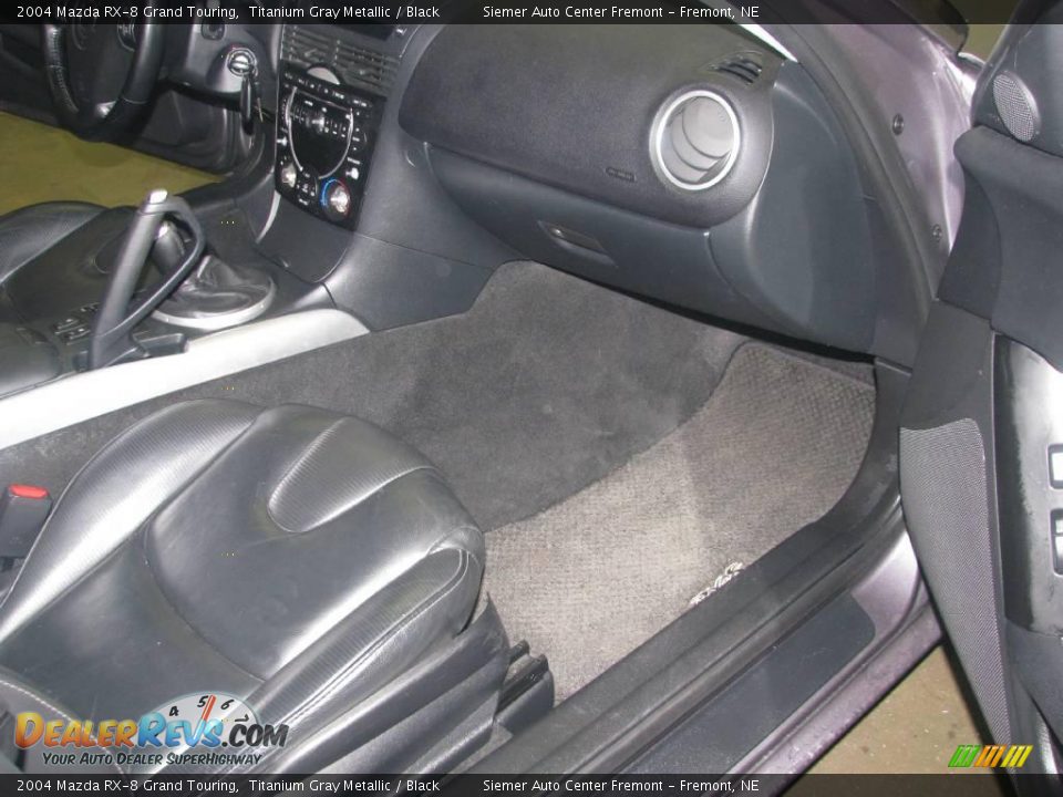 2004 Mazda RX-8 Grand Touring Titanium Gray Metallic / Black Photo #34