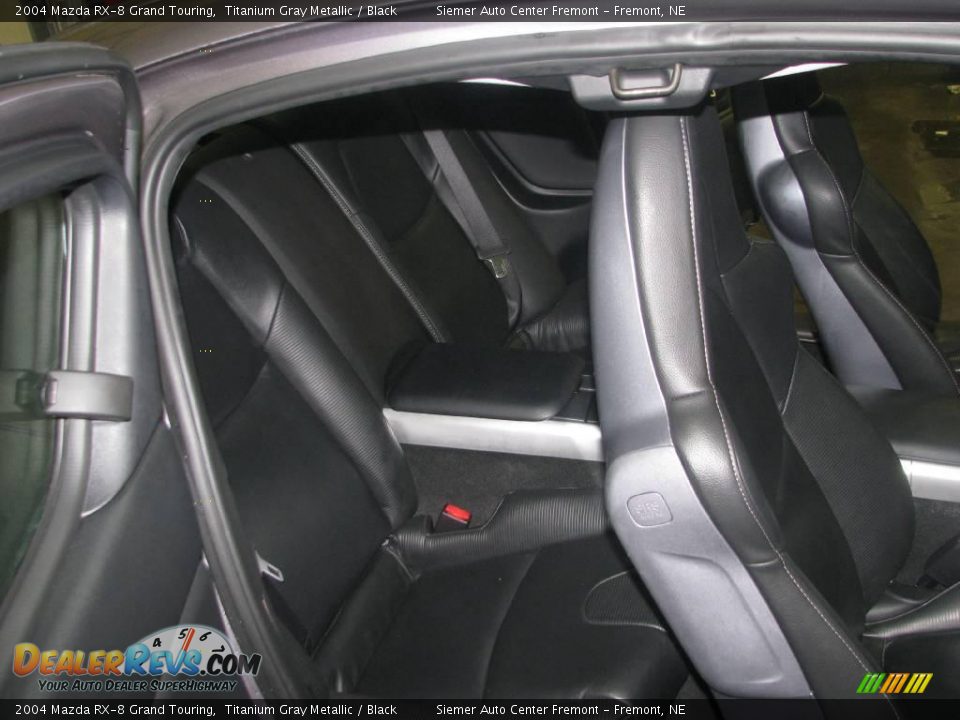 2004 Mazda RX-8 Grand Touring Titanium Gray Metallic / Black Photo #35