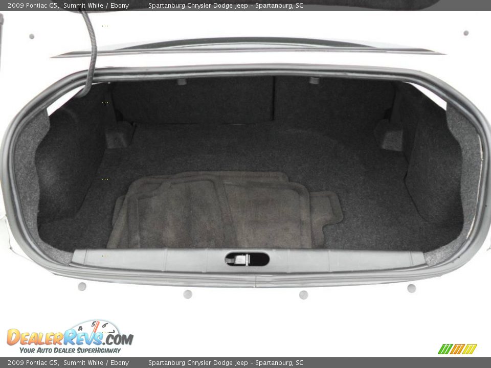 2009 Pontiac G5 Summit White / Ebony Photo #16