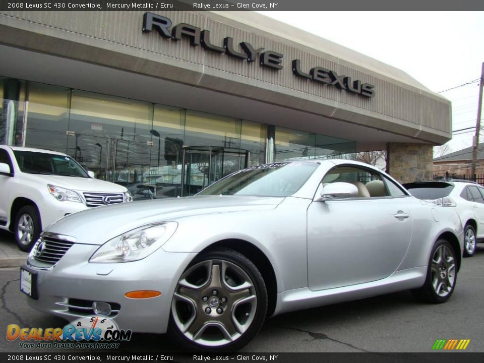 2008 Lexus SC 430 Convertible Mercury Metallic / Ecru Photo #1