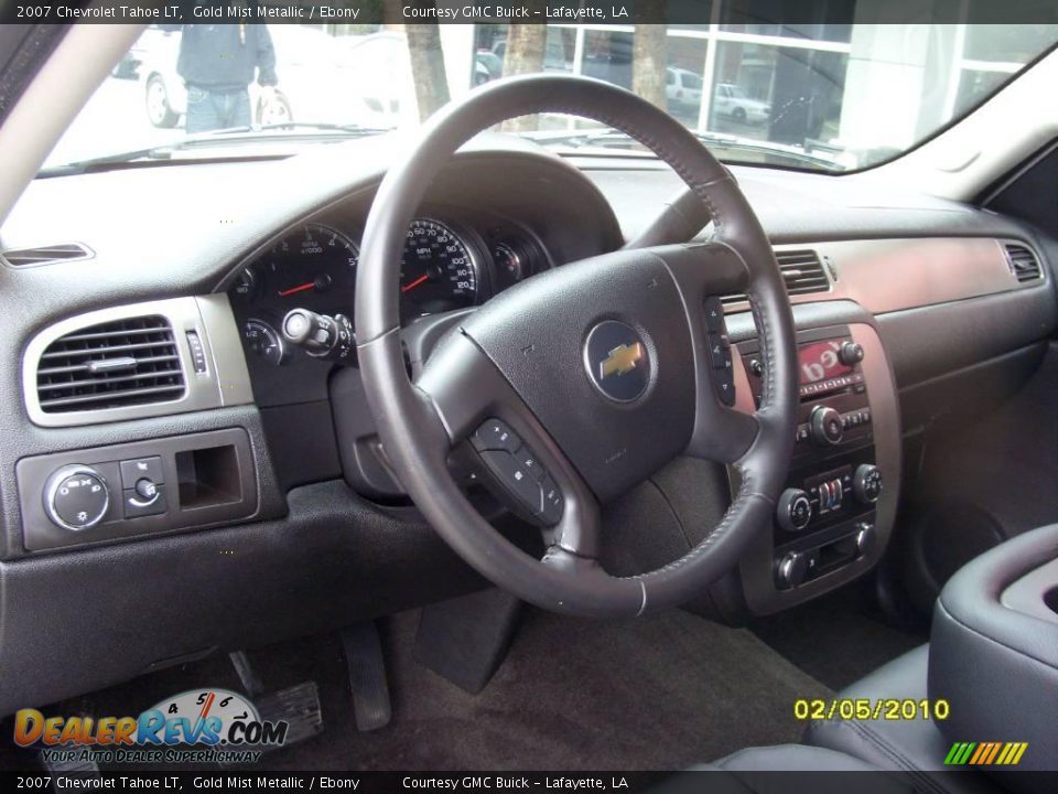 2007 Chevrolet Tahoe LT Gold Mist Metallic / Ebony Photo #8