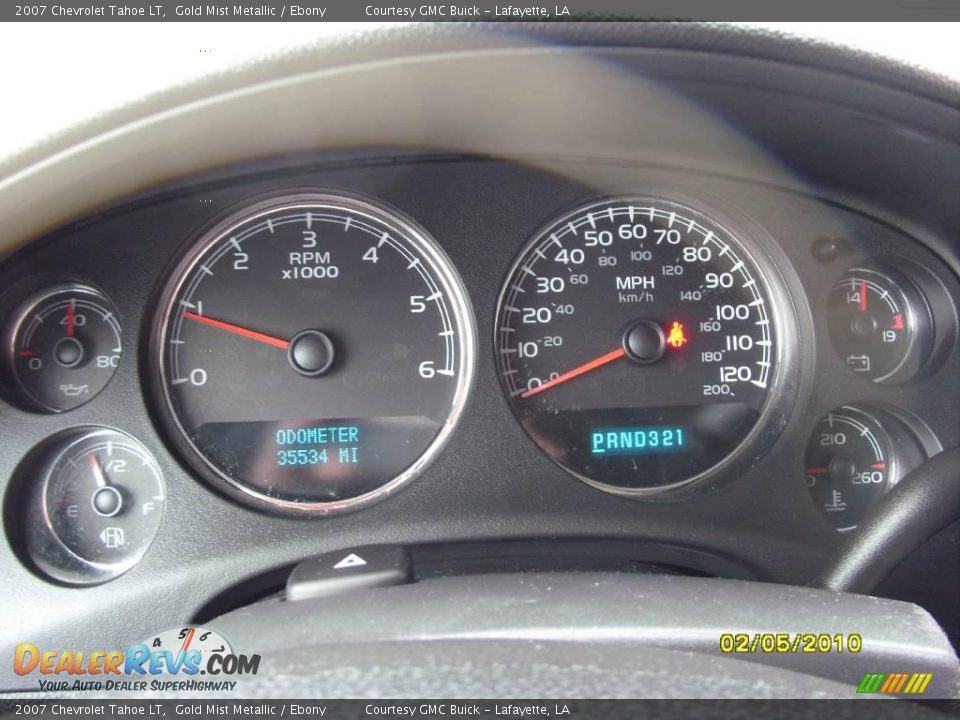 2007 Chevrolet Tahoe LT Gold Mist Metallic / Ebony Photo #15