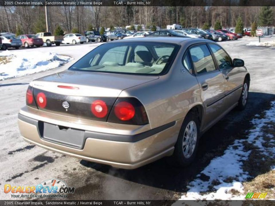 2005 Chevrolet Impala Sandstone Metallic / Neutral Beige Photo #4