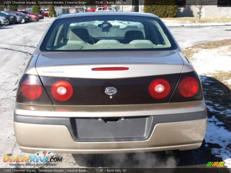2005 Chevrolet Impala Sandstone Metallic / Neutral Beige Photo #5