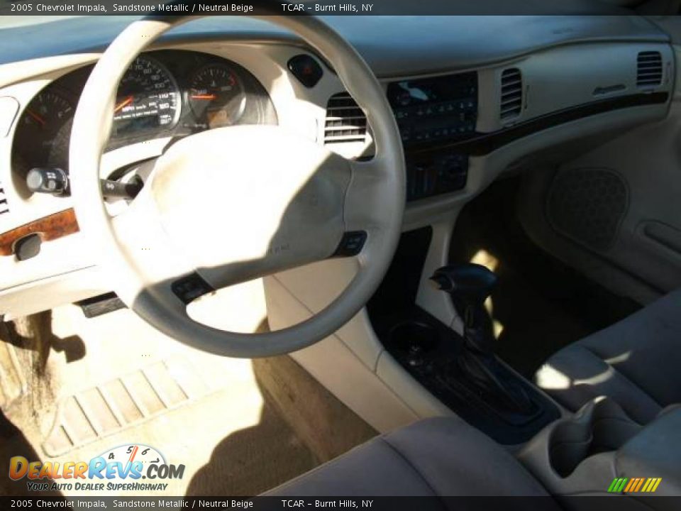 2005 Chevrolet Impala Sandstone Metallic / Neutral Beige Photo #8