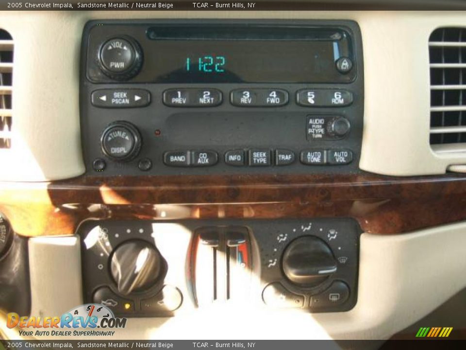 2005 Chevrolet Impala Sandstone Metallic / Neutral Beige Photo #11
