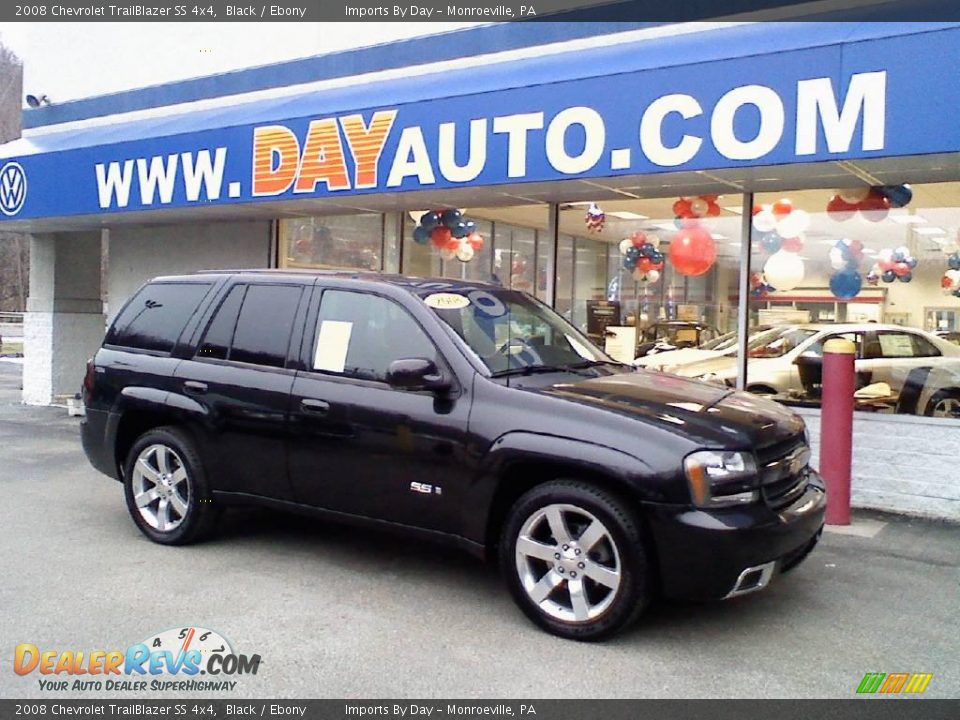 2008 Chevrolet TrailBlazer SS 4x4 Black / Ebony Photo #1