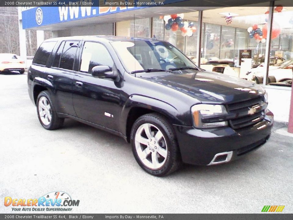 2008 Chevrolet TrailBlazer SS 4x4 Black / Ebony Photo #2