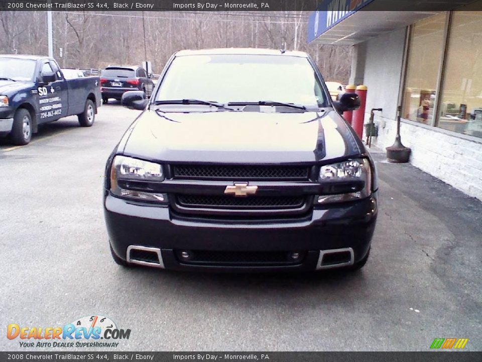 2008 Chevrolet TrailBlazer SS 4x4 Black / Ebony Photo #3
