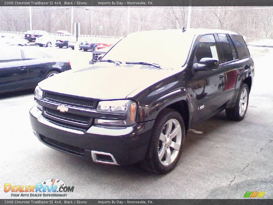 2008 Chevrolet TrailBlazer SS 4x4 Black / Ebony Photo #4