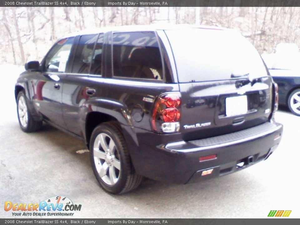 2008 Chevrolet TrailBlazer SS 4x4 Black / Ebony Photo #5