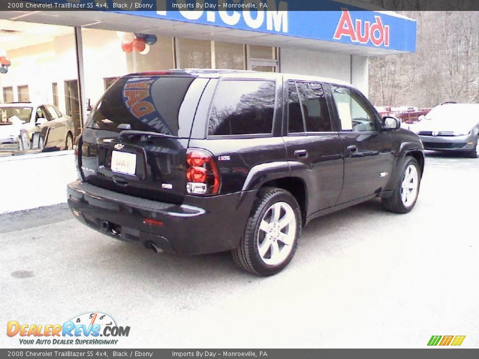 2008 Chevrolet TrailBlazer SS 4x4 Black / Ebony Photo #7