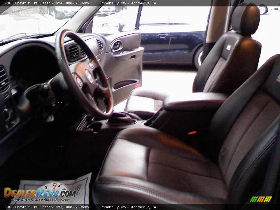 2008 Chevrolet TrailBlazer SS 4x4 Black / Ebony Photo #8