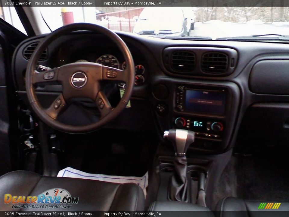 2008 Chevrolet TrailBlazer SS 4x4 Black / Ebony Photo #13