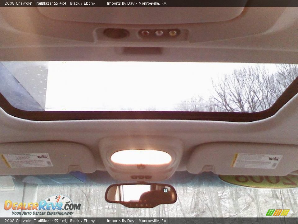 2008 Chevrolet TrailBlazer SS 4x4 Black / Ebony Photo #14