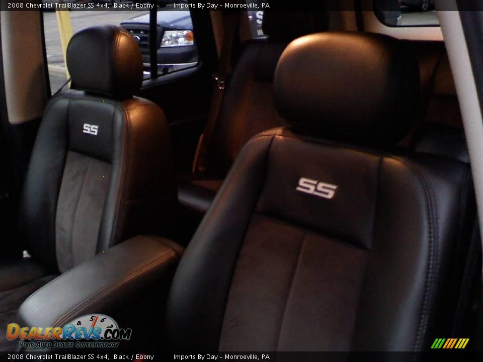 2008 Chevrolet TrailBlazer SS 4x4 Black / Ebony Photo #16
