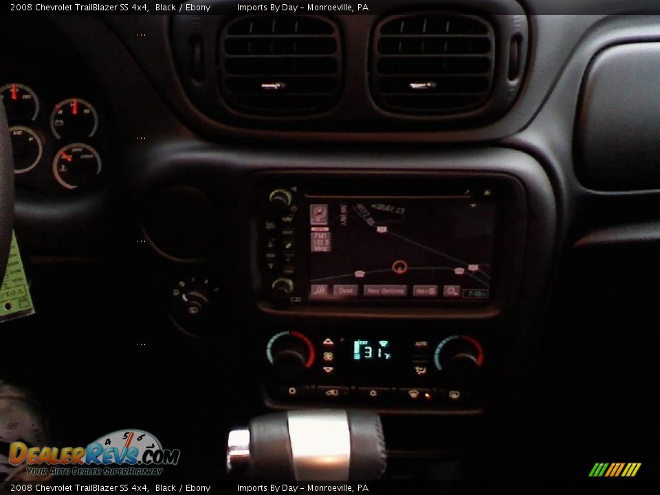 2008 Chevrolet TrailBlazer SS 4x4 Black / Ebony Photo #18