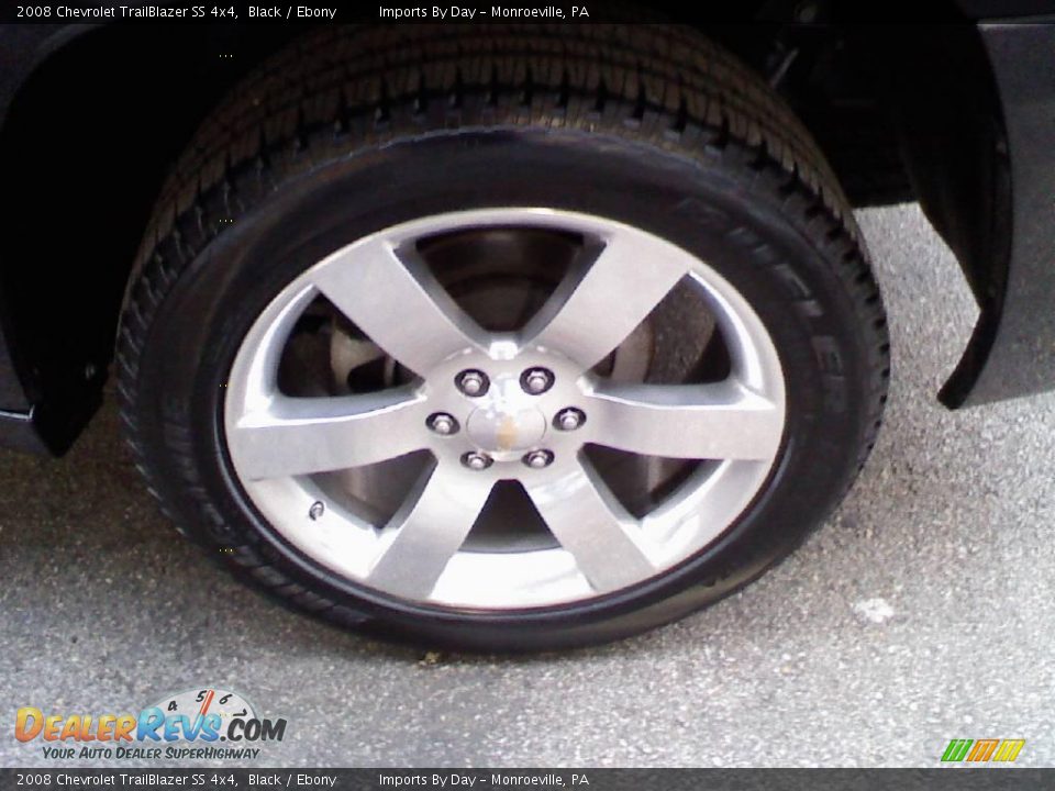 2008 Chevrolet TrailBlazer SS 4x4 Black / Ebony Photo #22