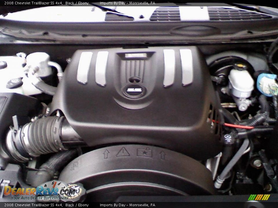 2008 Chevrolet TrailBlazer SS 4x4 Black / Ebony Photo #23