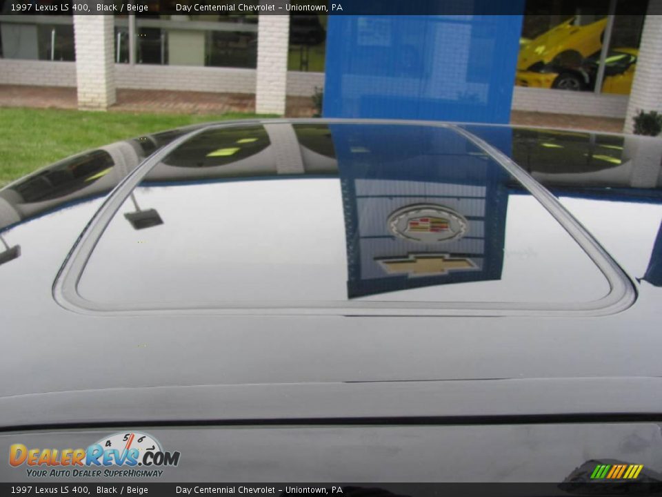 1997 Lexus LS 400 Black / Beige Photo #3
