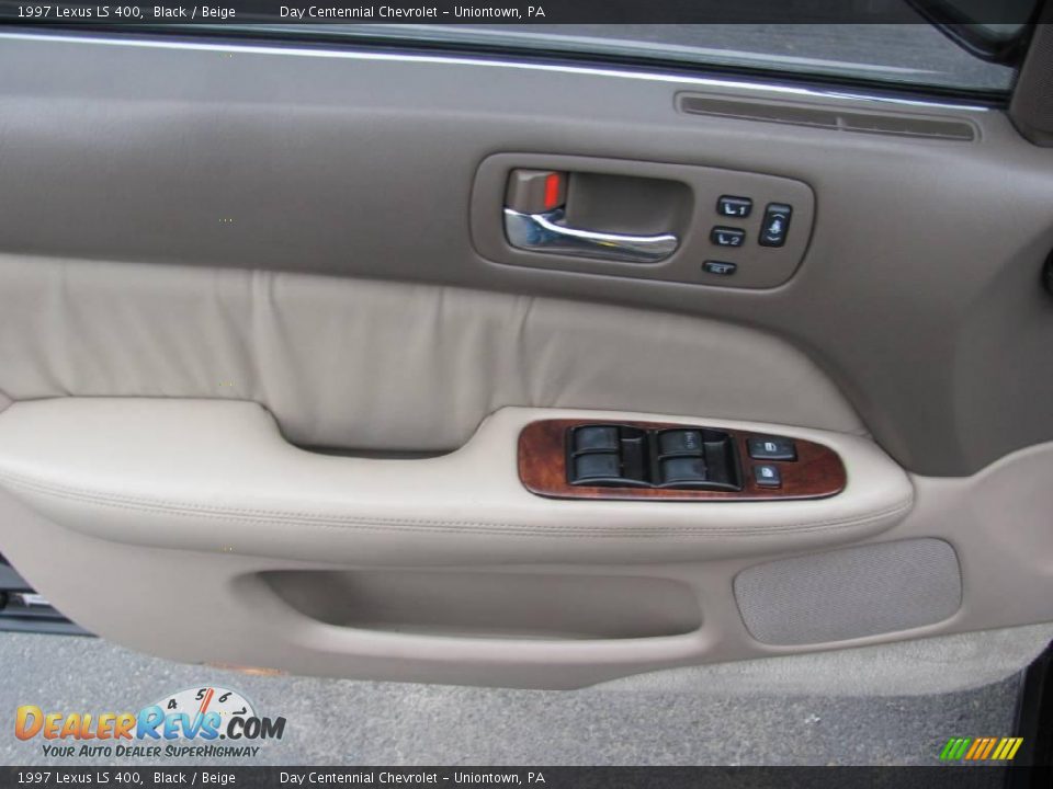 1997 Lexus LS 400 Black / Beige Photo #11