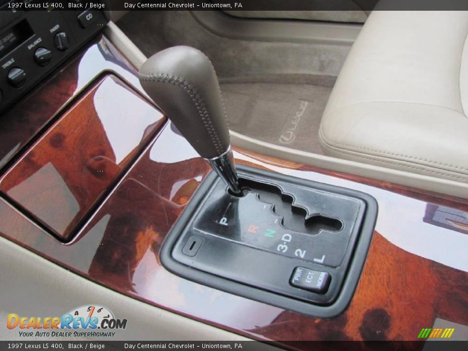 1997 Lexus LS 400 Black / Beige Photo #12