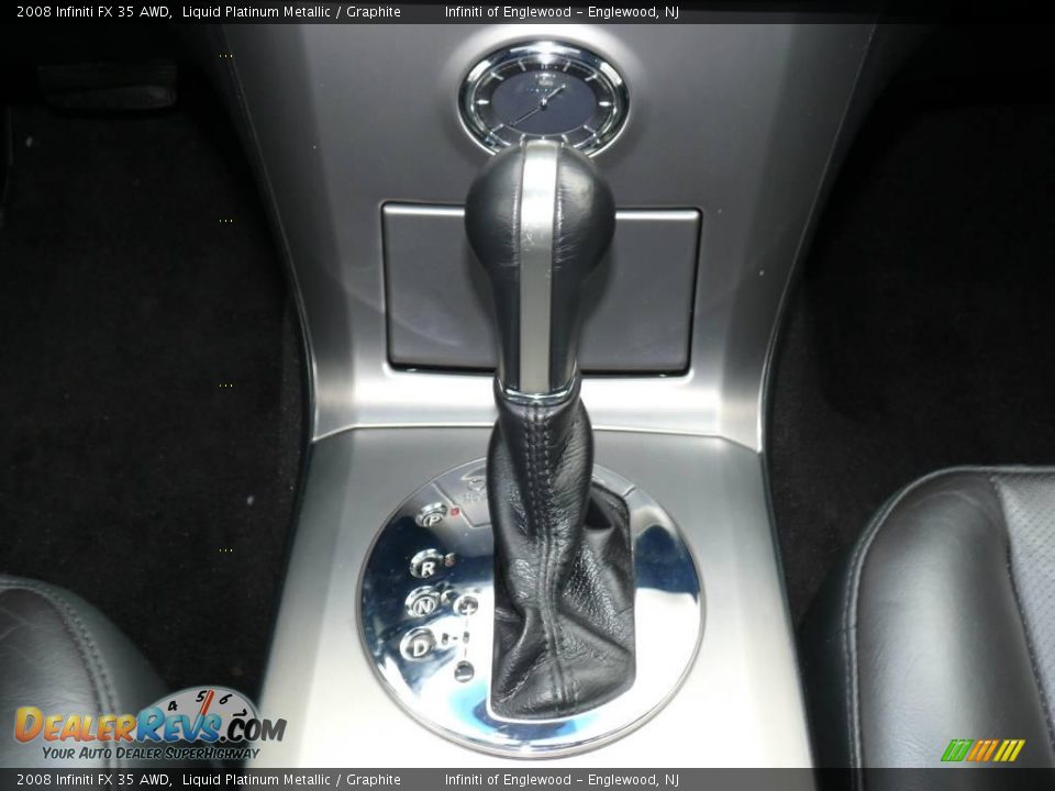 2008 Infiniti FX 35 AWD Liquid Platinum Metallic / Graphite Photo #17