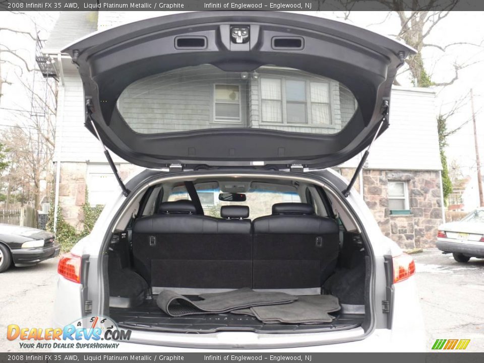 2008 Infiniti FX 35 AWD Liquid Platinum Metallic / Graphite Photo #19
