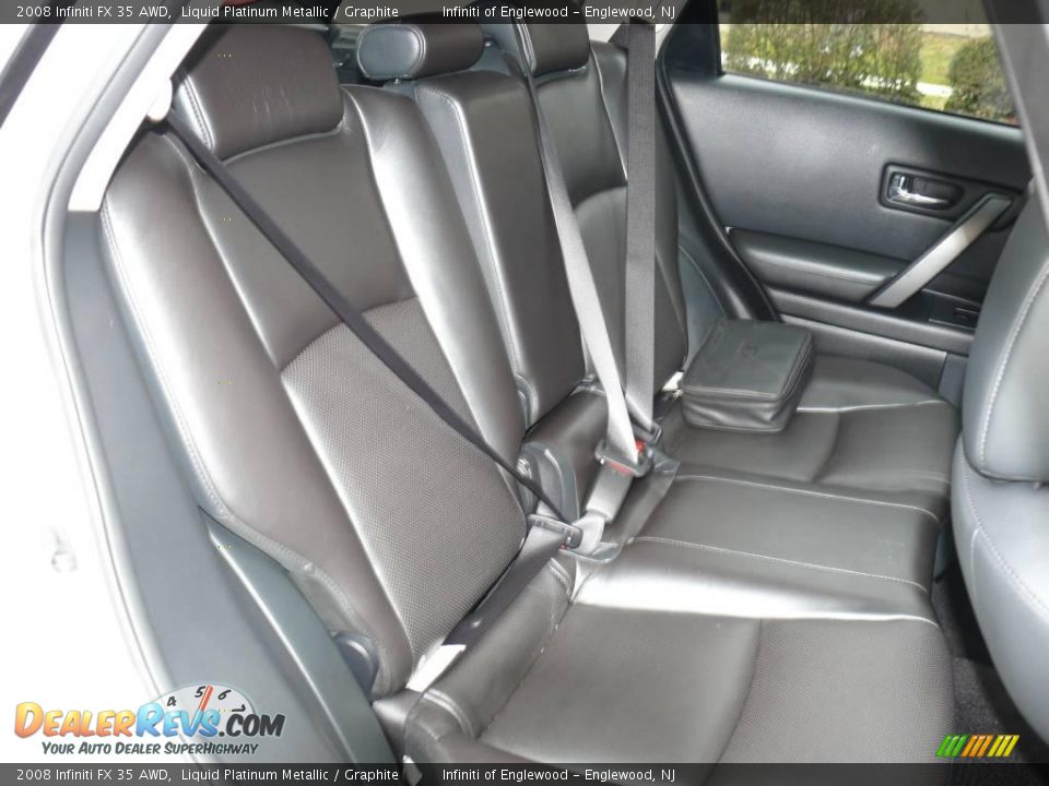 2008 Infiniti FX 35 AWD Liquid Platinum Metallic / Graphite Photo #22