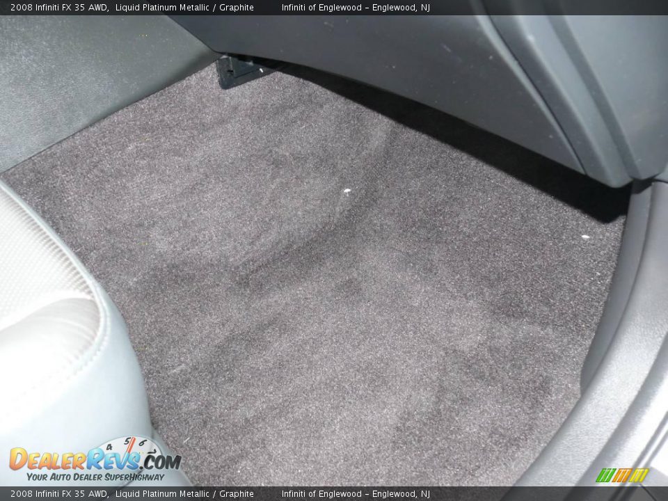 2008 Infiniti FX 35 AWD Liquid Platinum Metallic / Graphite Photo #24