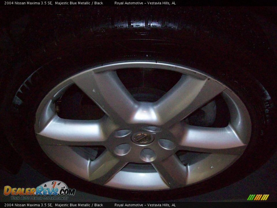 2004 Nissan Maxima 3.5 SE Majestic Blue Metallic / Black Photo #8