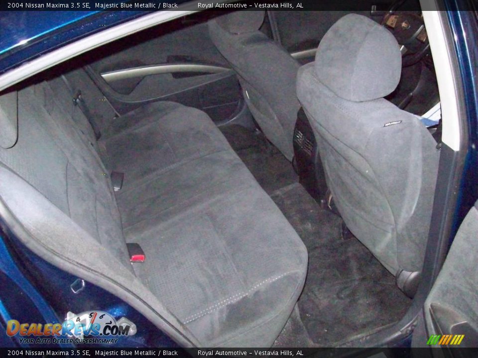 2004 Nissan Maxima 3.5 SE Majestic Blue Metallic / Black Photo #23