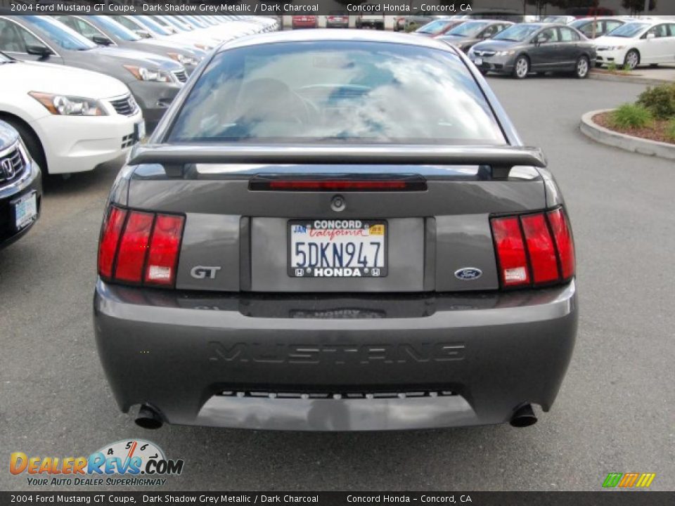 2004 Ford Mustang GT Coupe Dark Shadow Grey Metallic / Dark Charcoal Photo #4