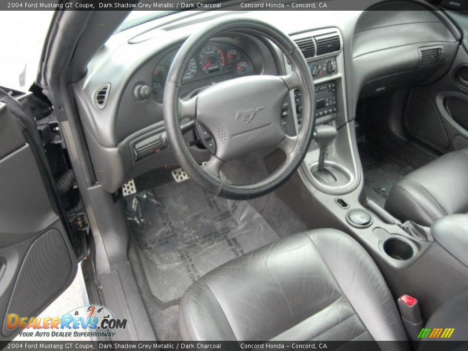 2004 Ford Mustang GT Coupe Dark Shadow Grey Metallic / Dark Charcoal Photo #12