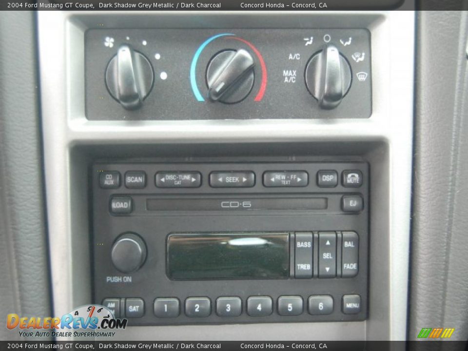 2004 Ford Mustang GT Coupe Dark Shadow Grey Metallic / Dark Charcoal Photo #13