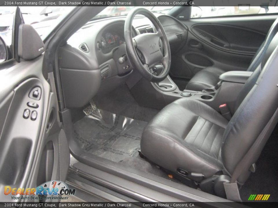 2004 Ford Mustang GT Coupe Dark Shadow Grey Metallic / Dark Charcoal Photo #16